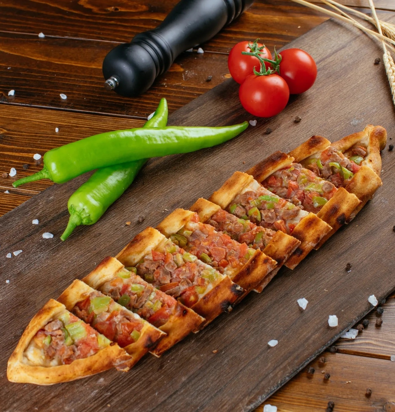 Pastırmalı Pide